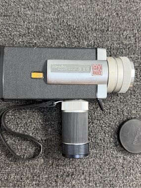 Minolta Autopak-8 S6 8x 1968 Vintage Camera Japan Made- Tested Woking w/ Bag
